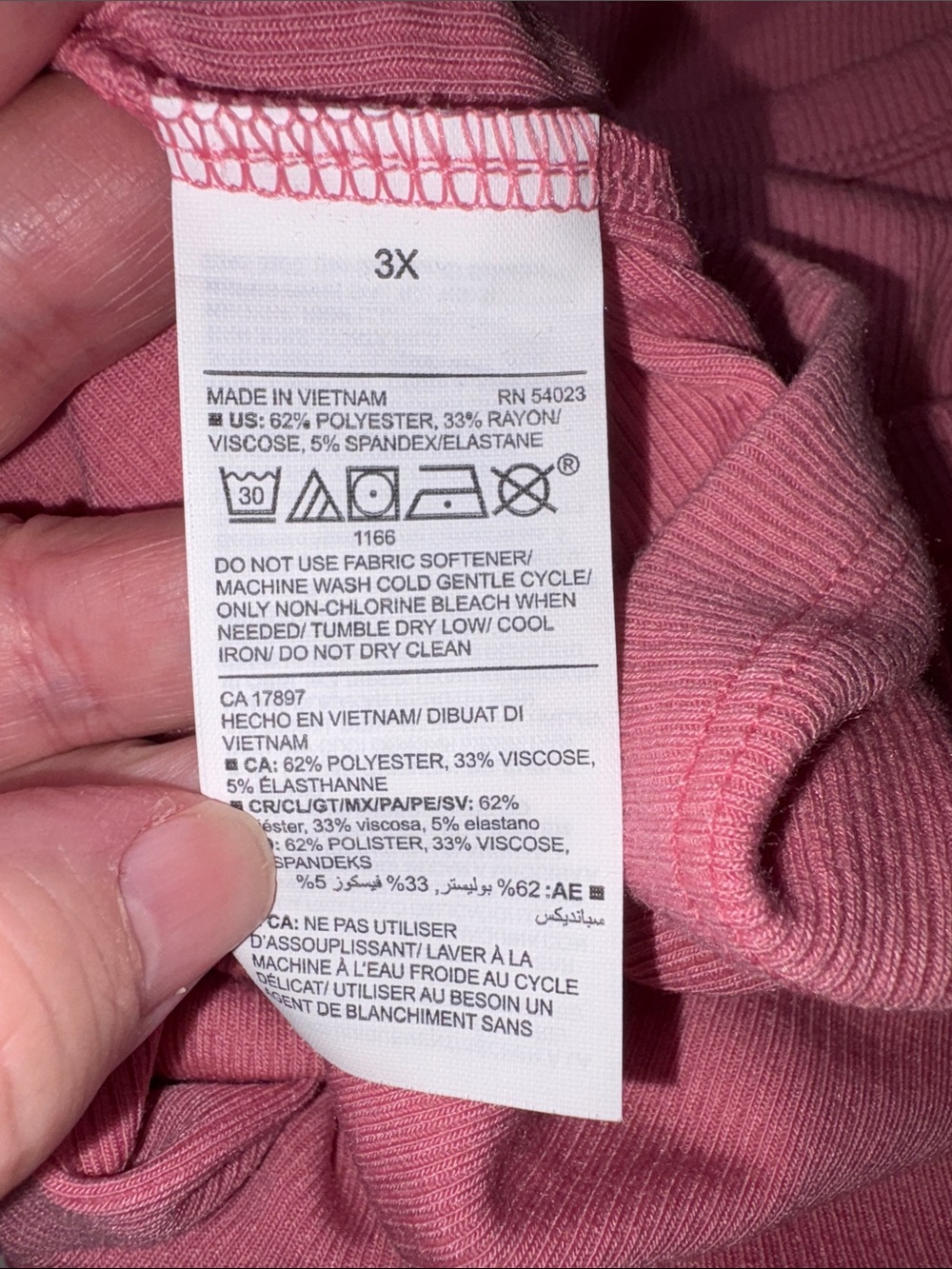 Old Navy Ultralite Racerback Ribbed Tank Top Plus Size 3X - Picture 9 of 10